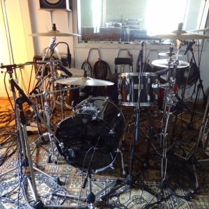Kloode im Studio Juni 2013
